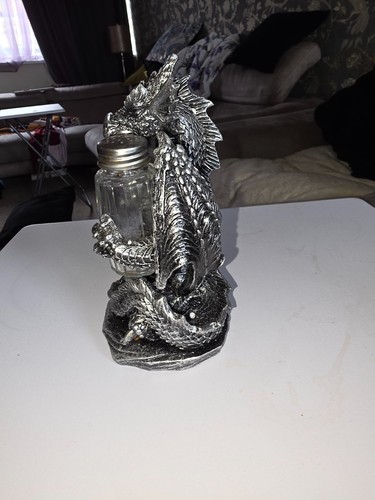 1pc resin vintage - 1pc, silver