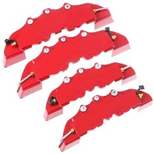 4PCS Universal Red Brake
