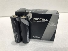 10 Pack - Duracell Procell AA Batteries | 1.5V Industrial Power Alkaline Battery