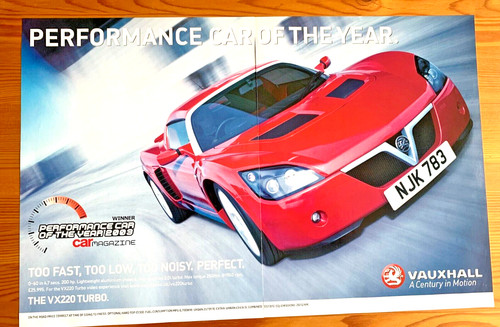Vauxhall vx220 turbo - vx220,