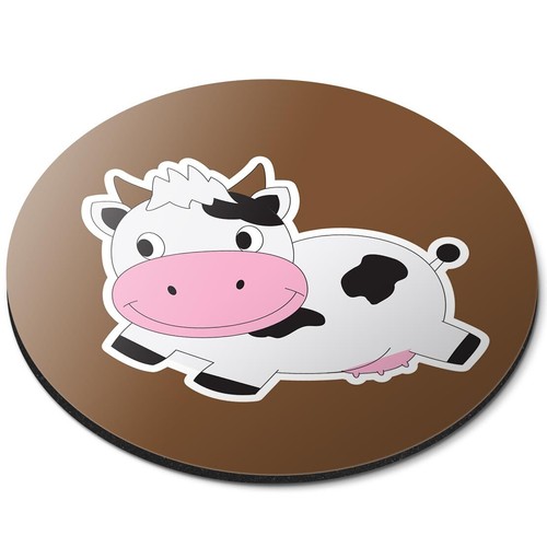 Round mouse mat cow - mouse,