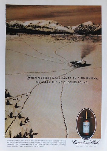 Canadian club rye whisky - club,