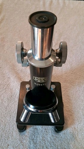 Vintage olympus oic microscope - vintage,
