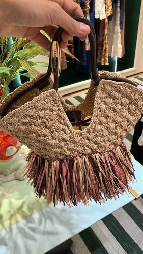 Zimmermann raffia bag