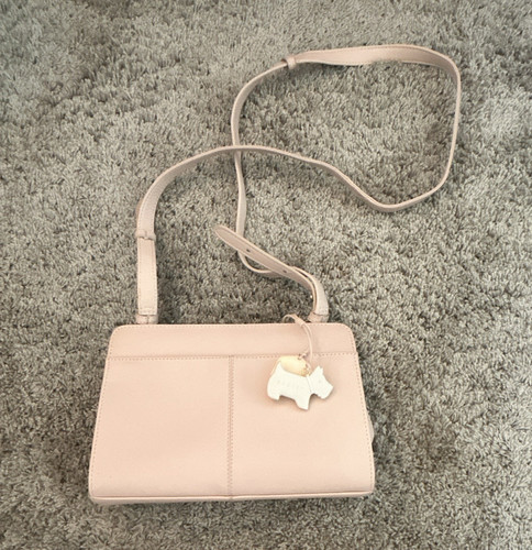 Radley pink leather - leather, small