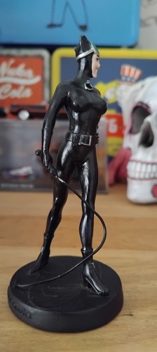 Catwoman black plastic catsuit - black,