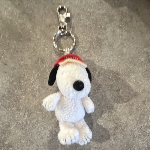 Snoopy plush keyring keychain - snoopy,