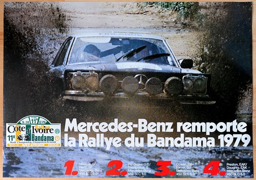 Original mercedes poster - original,