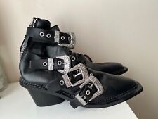 Topshop Boots Size UK 3 Black