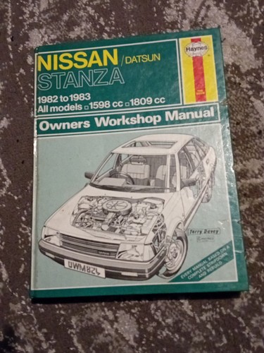 Nissan datsun stanza 1982 1983 - stanza,