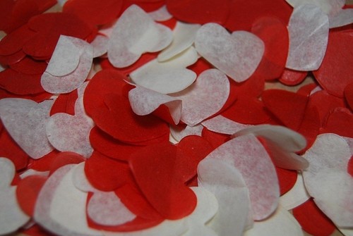 Red white biodegradable - red,