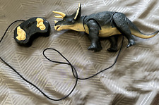 Dinosaur remote control walking sound lights Triceratops