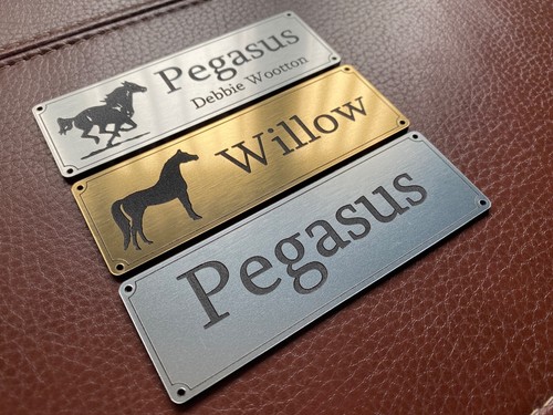 Stable door plaque sign name - door,