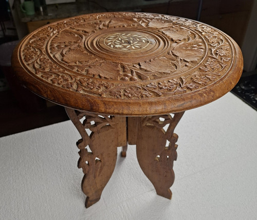 Vintage indian hand carved - vintage,