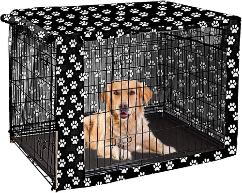 Dog crate cover - crate,