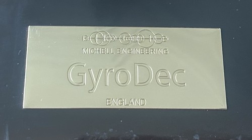 Michell gyrodec turntable - gyrodec,