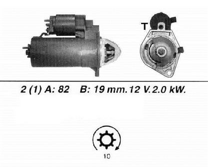 Genuine wai starter motor for - genuine,