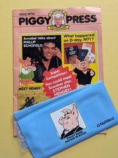 Original 1980s NatWest Piggy Press magazine and book in v good vintage condition