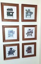 Vintage Victorian Stove Prints