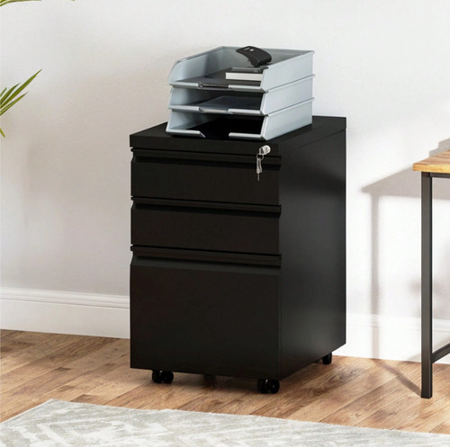 Drawer lockable mobile - 3-drawer,