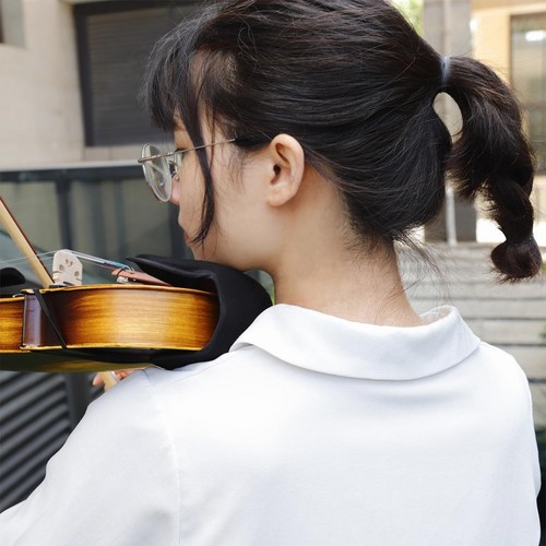 Violin velvet shoulder - velvet, pad