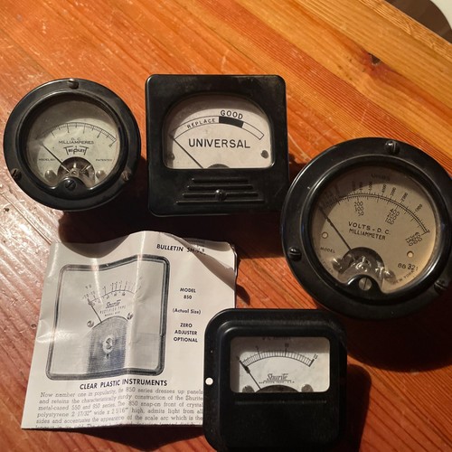 Lot vintage triplett - of,