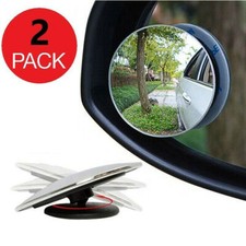 2Pcs Wide Angle Blind Spot Mirror Rear Side View Towing For Car Van Motorcycle