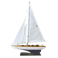 Handcrafted Wooden Sailboat