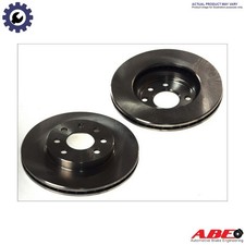 2x BRAKE DISC C32191ABE FOR TOYOTA 1KR-FE 1.0L 3cyl YARIS 1NR-FE/FKE 1.3L 4cyl