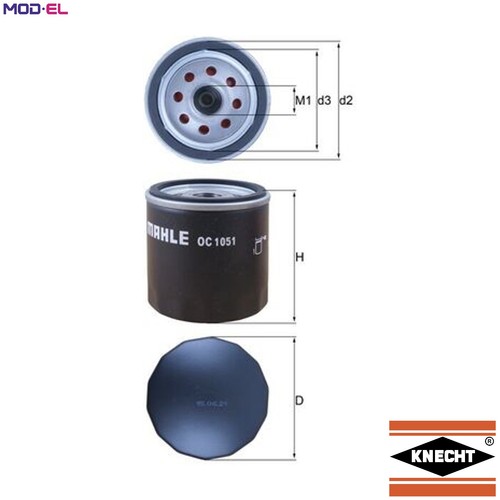 Oil filter 1051 - oc,