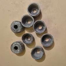 FORD CONSUL. MK I & 2, ZEPHYR 4 MKIII, SET OF 8 VALVE STEM SEALS.  NEW-OLD-STOCK