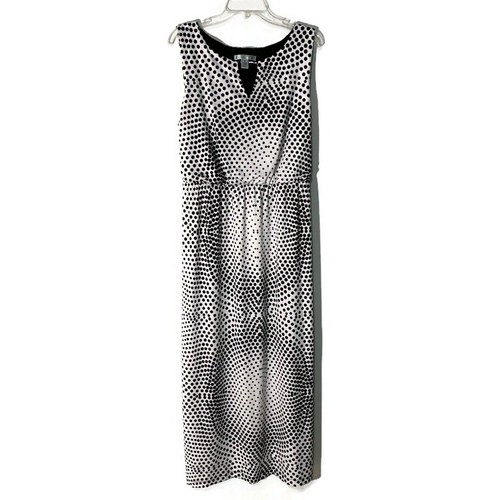 Design maxi dress black - by,