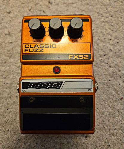 Dod fx52 classic fuzz - dod, pedal