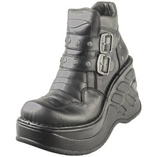 New Rock Neo Cuna Sport Hashtag Womens Boots in Black