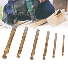 6 Pcs Spiral Saw Drill Bit 3