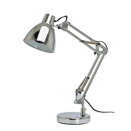 Chrome task table lamp habitat - chrome,