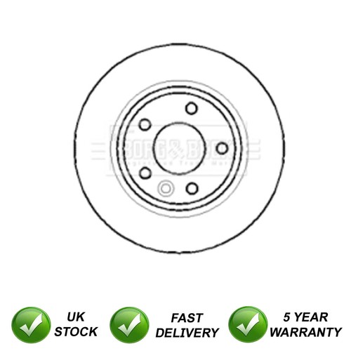 Brake disc rear sjr - disc, vw