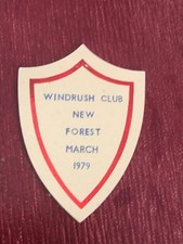 caravan plastic plaque -