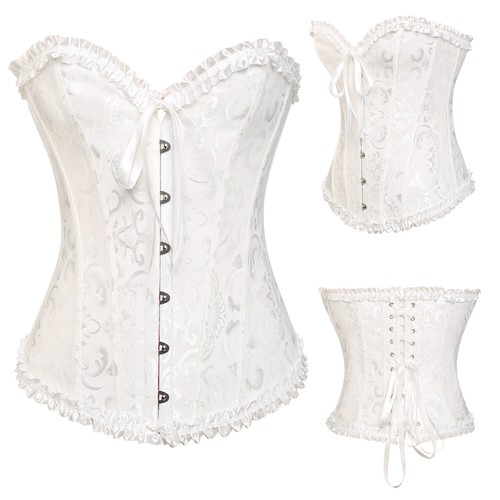 Women overbust boned corset - boned,