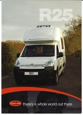Romahome R25 Citroen Berlingo Motor Caravan c2009-11 UK Market Foldout Brochure