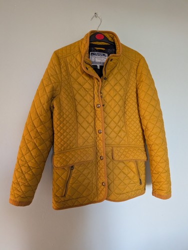 Mustard joules women quilted - joules,