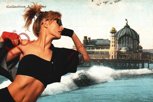 Picture postcard advertising - picture, postcard:-advertising