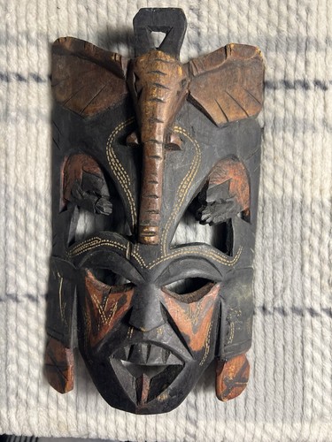 Vintage hand carved wood - vintage,