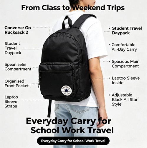 Converse rucksack - 2, –