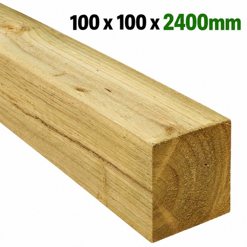 100x100mm fence post 4m - 100x100mm,