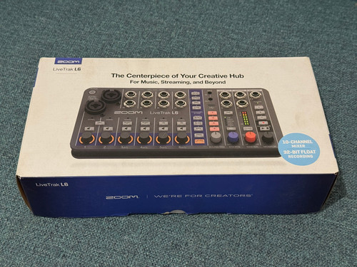Zoom livetrak channel - l6,