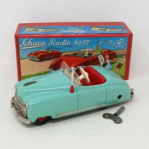 1950s schuco radio 4012 - radio, wind