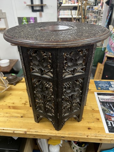 Antique piece carved indian - 2,