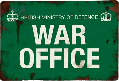 Handmade ww2 war office - ww2,