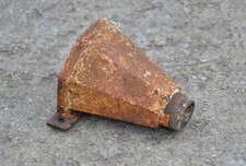old cast iron drain hopper -